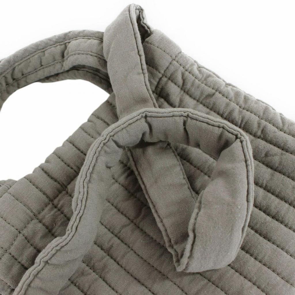 1229 Стеганая мини-сумка через плечо SC Babylou Flat Ible [Rootote] (Песочно-бежевый)