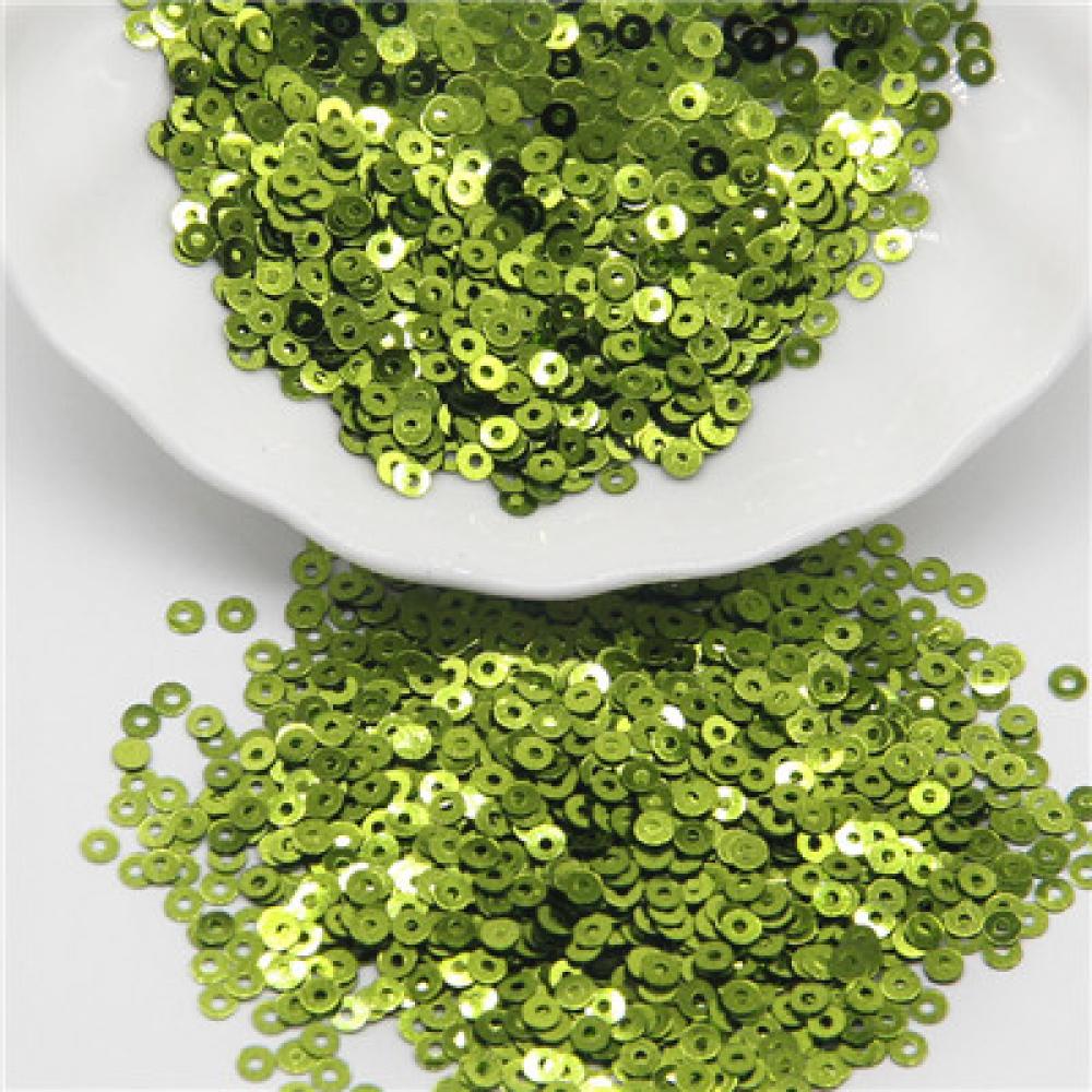 3mm 4mm 5mm 6mm Sequin Flat Round Loose Sequins Crafts Paillette Sewing Clothes Decoration DIY Accessory Lentejuelas Para Coser