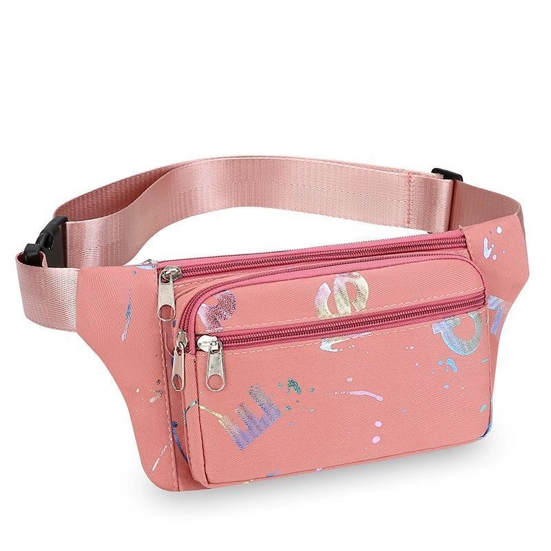 Модная женская поясная сумка, сумка через плечо, несколько отделений, повседневная поясная сумка, женский кошелек с карманом для мобильного телефона