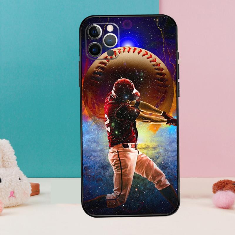 Чехол для телефона в стиле бейсбола для iPhone 17 Air 16 15 14 13 12 11 Pro Max 12 13 mini 15 16 Plus 16e Чехол Coque
