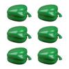 6Pcs Realistic Simulation Vegetable Models Artificial Vegetable Toy Kitchen Vegetable Decoration for Display Photography