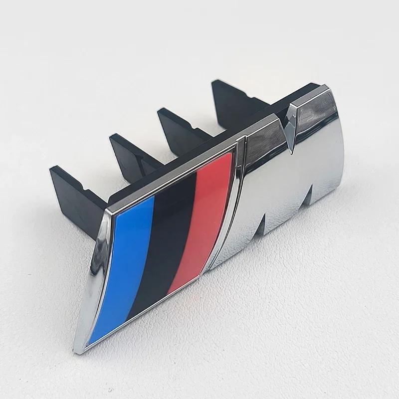 3D ABS Черный Логотип M Эмблема Значок на Решетку Радиатора Автомобиля Для BMW X1 X2 X3 X4 X5 X6 F10 F30 F48 F39 E83 E84 E46 E60 G01 G07 G60 G11 G86