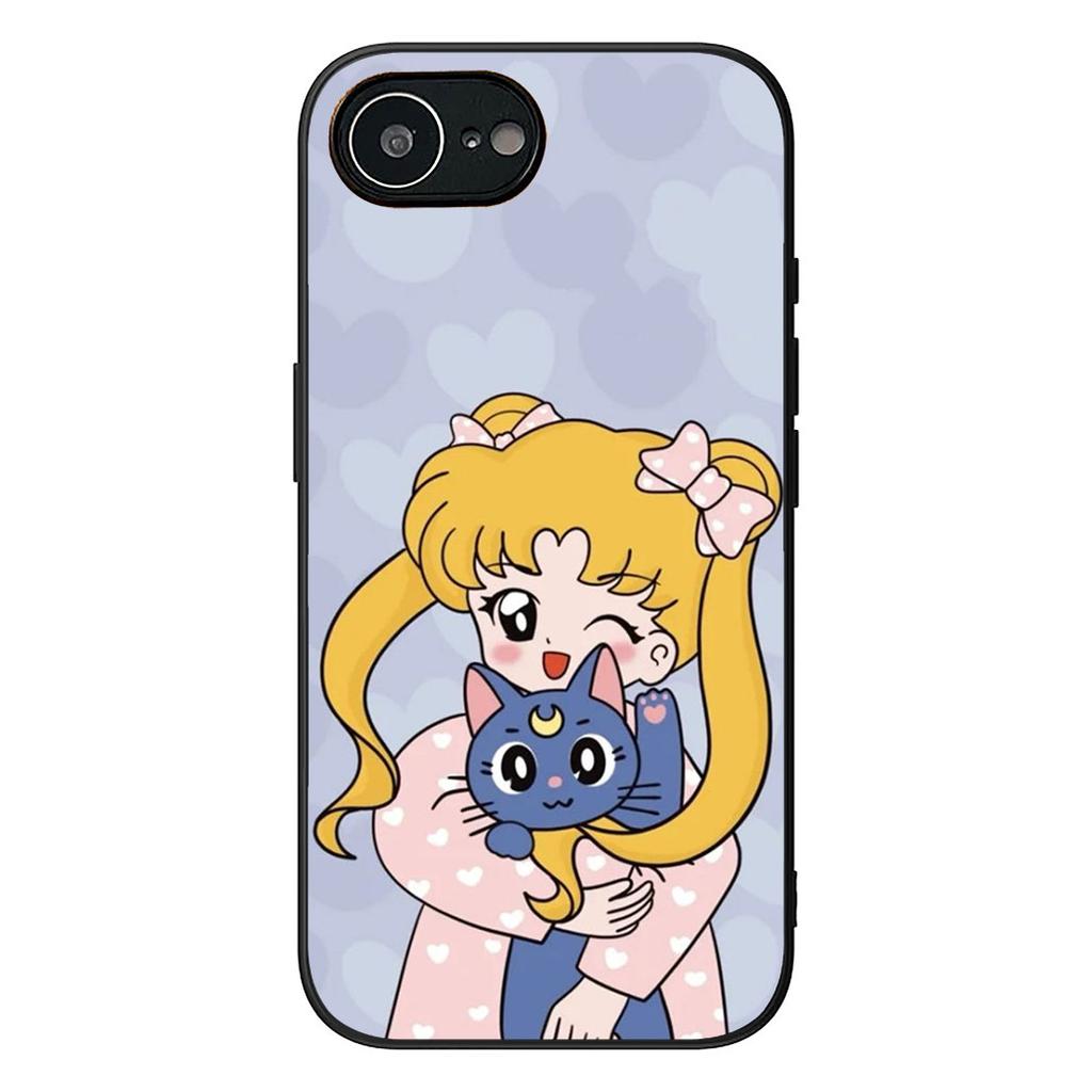 Чехол для телефона S-SailorS Anime Girl Moons для Samsung Galaxy S25 Edge S24 S23 FE Plus Ultra A16 A15 A55 A57 5G