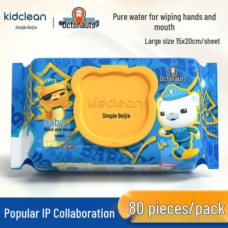 Extra Thick Baby & Toddler Hand and Mouth Wipes - Large Pack for Household Use