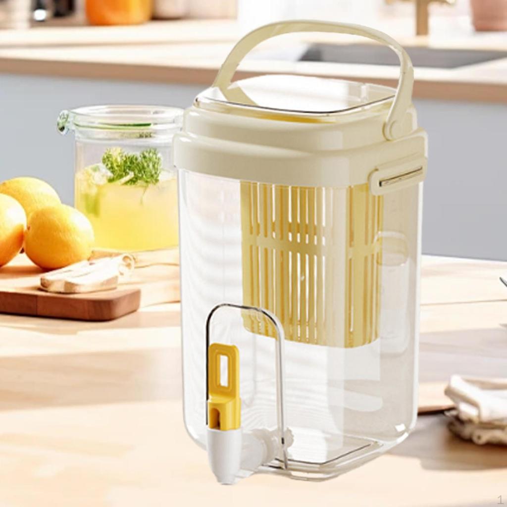 Диспенсер для напитков Кувшин для холодной воды Бутылка для заваривания ледяного сока