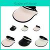 Color Solid Sunshade Hat Uv Protection Cap Breathable Outdoor Activities Gift