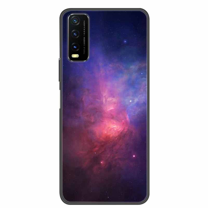 Чехол для Vivo Y20 Мраморный Мягкий Силиконовый Задний Чехол для Vivo Y20S Y20 S Y 20i Чехол для Телефона для Vivo V2027 Y20i Coque Funda Сумка