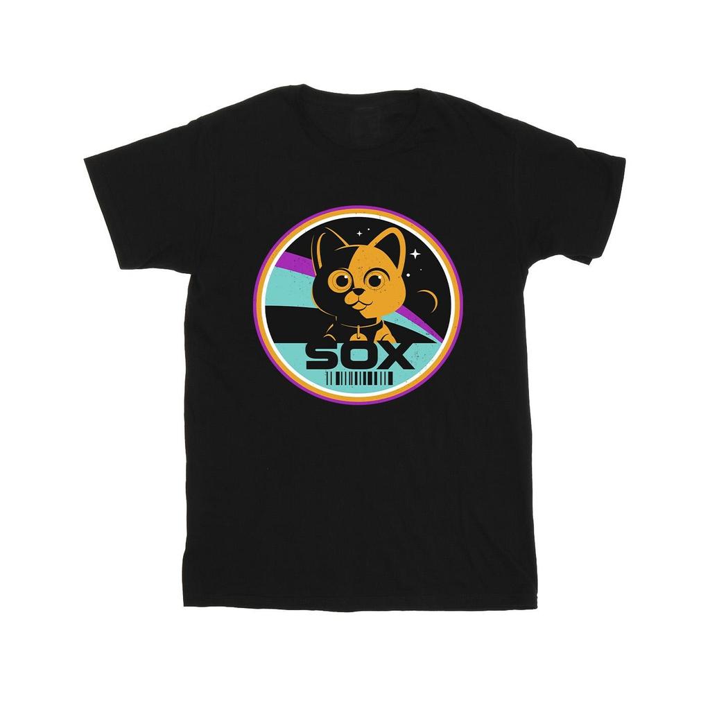 Disney Mens Lightyear Sox Circle T-Shirt