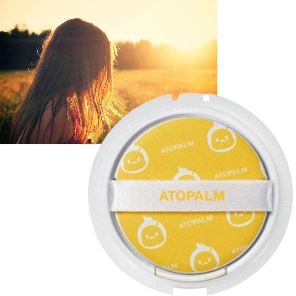 ATOPALM Детский солнцезащитный кушон для учеников начальной школы Sunpact Sun Cushion Junior без белого оттенка