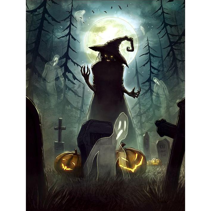 5d Алмазная картина Тыква Алмазная вышивка Животные Стразы ручной работы Домашний декор Подарок на День всех святых Рукоделие Вышивка крестом