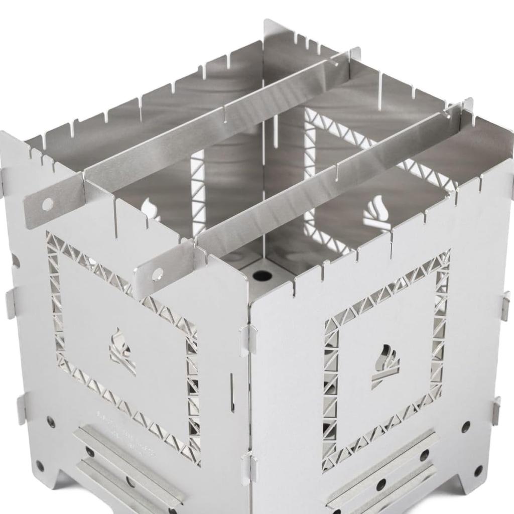 Bushbox XXL Campfire Fire Pit, Large Outdoor Stove, Made In Germany