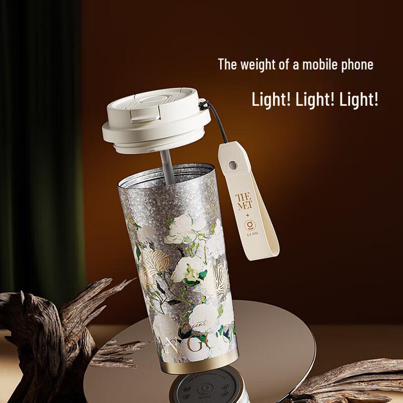 GEMINI Van Gogh Tribute Pure Titanium Bottle