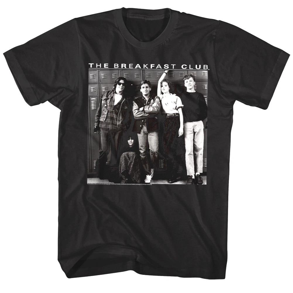 Breakfast Club Lockers Group Photo Class of 85 Men's T Shirt Comedy Ringwald