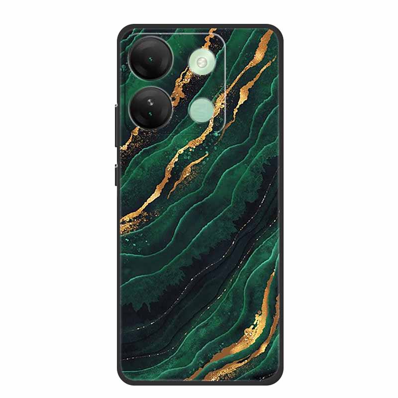 Для Infinix Smart 7 HD Рождественский Мягкий Чехол Силиконовый ТПУ Задняя Крышка Чехлы Для Телефона Для Infinix Smart7 Plus X6516 Рождественский Новый чехол Оболочка