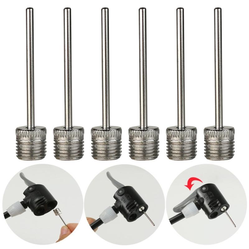 3/6 шт. Воздушные насосы для накачивания мячей, игольчатые насосы, сменные иглы для накачивания спортивных мячей, штифт для накачивания воздуха, простой в использовании