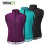 Wosawe Cycling Windbreaker Men Bicycle Vest Sleeveless Cycling Jacket Reflective Gilet Outdoor Sports Running Top