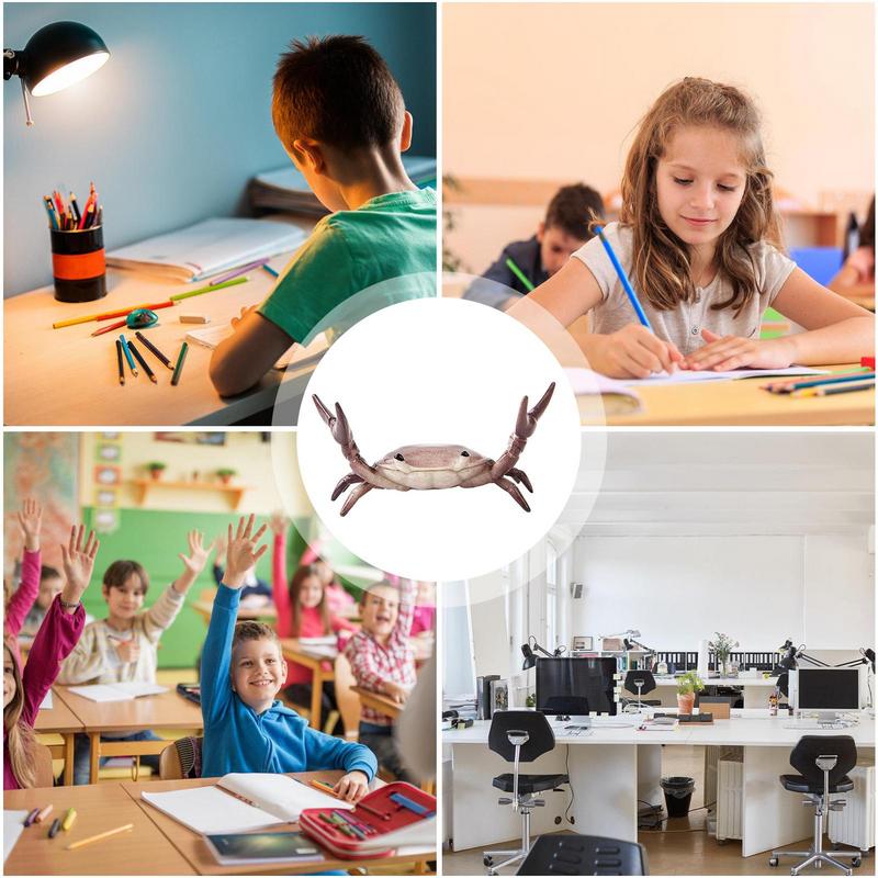 Держатель для ручек в виде краба, держатели для карандашей в виде краба для тяжелой атлетики, милый держатель для ручек, подставка для канцелярских принадлежностей, подарок, домашний декор, подставка для ручек для хранения