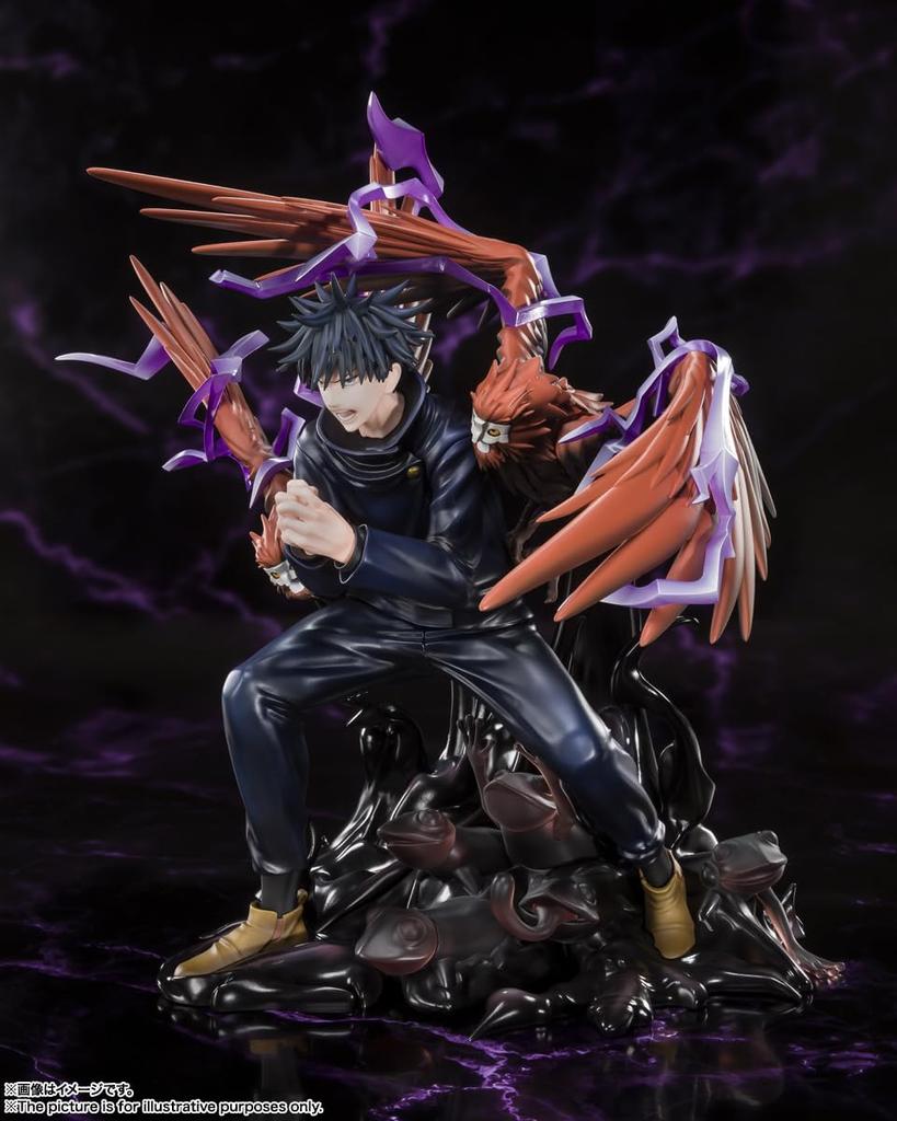 TAMASHII NATIONS Figuarts ZERO Jujutsu Kaisen Megumi Fushiguro примерно 210 мм окрашенная готовая фигурка ПВХ/АБС