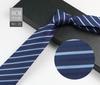 Men'S Tie Business Shirt, Striped Security Professional Dress Plus Logo8Cm Hand-Typed
