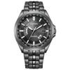 CITIZEN COLLECTION NIGHT COLOR EDITION Black CB0294-54E Men's Watch, Light-Powered Eco-Drive, Radio-Controlled, Waterproof,