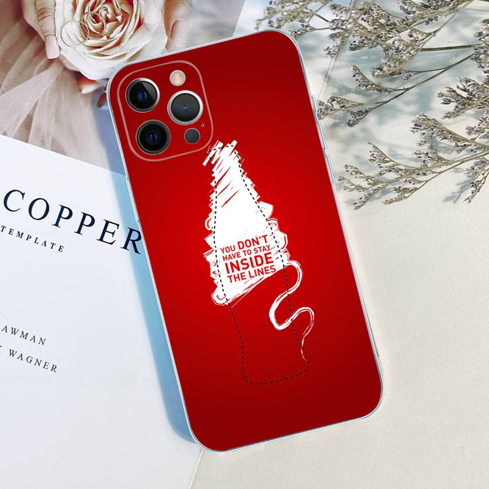 Крутой чехол для телефона C-Coca-C-Cola для iPhone 17 16 15 14 13 11 12 Pro Max 16 Plus Прозрачный
