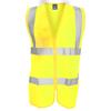 Result Core Mens Zip Through Hi Vis Safety Tabard/Жилет