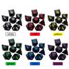 7pcs/Set Multi-Sided Digital Dice Set Opaque for Tabletop Role-Playing Game DND Card/Board/Math Game Playing Props