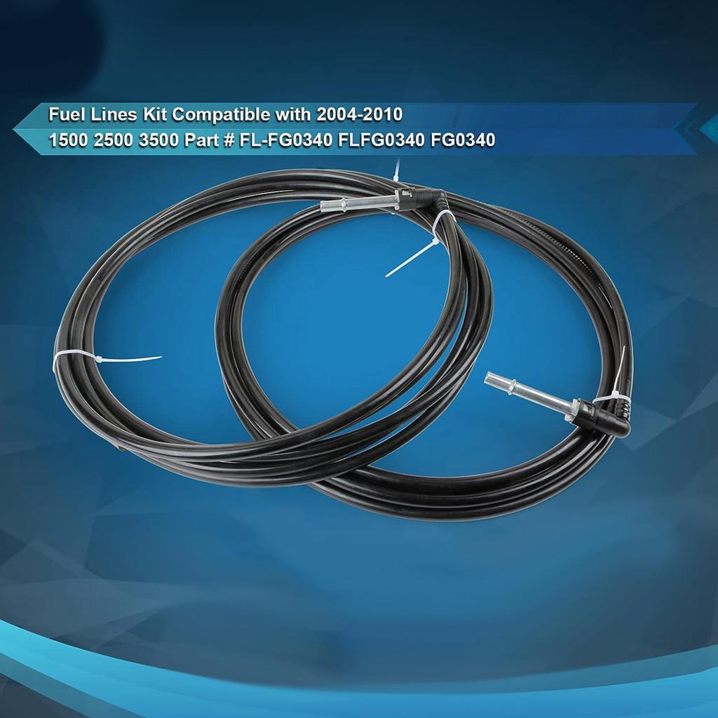 Комплект топливопровода Простая установка Долговечный для 1500 2500 3500 4.3L 4.8L 5.3L 6.0L 8.1L FL-FG0340 FLFG0340