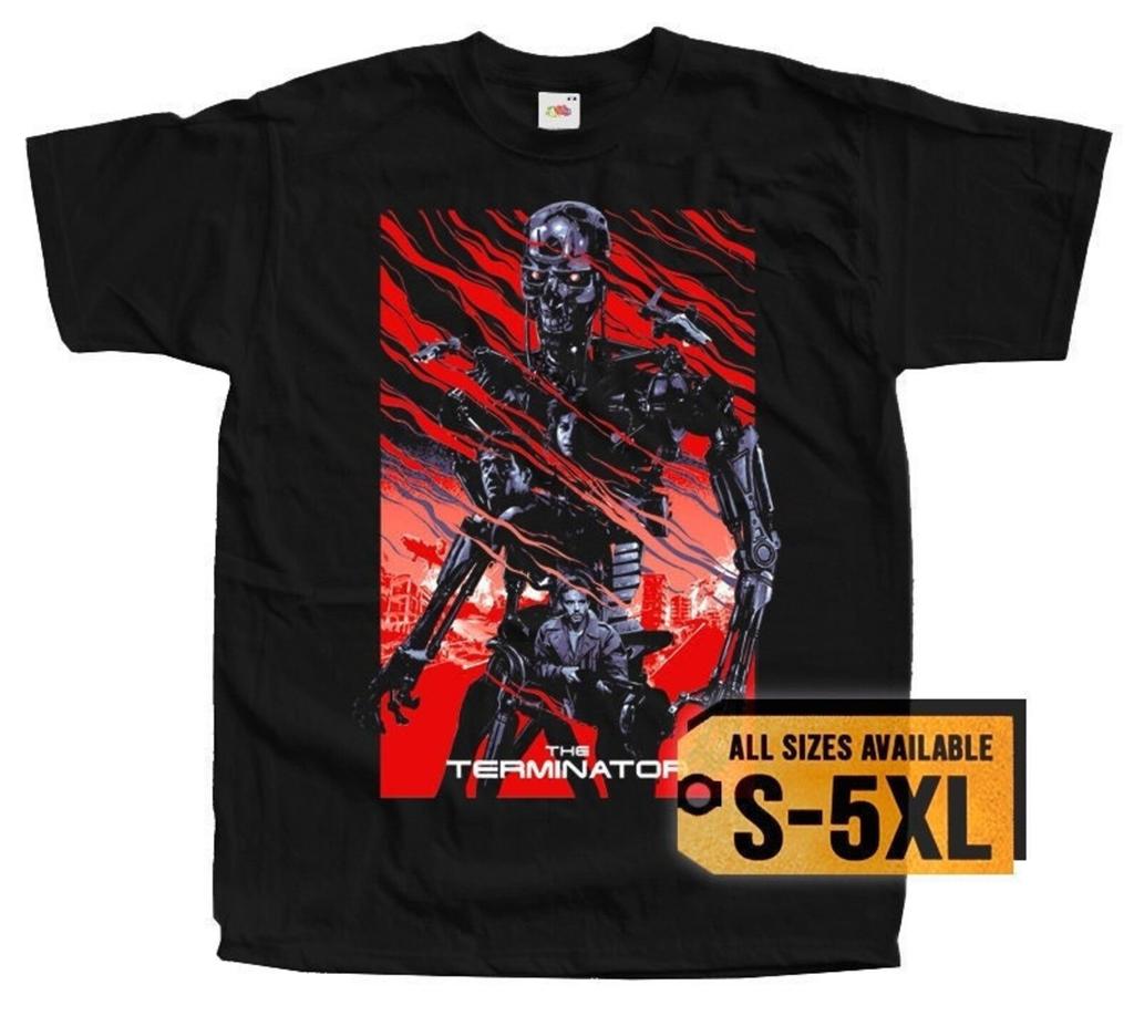 The Terminator V2 Poster Men T-Shirt all sizes S-5XL