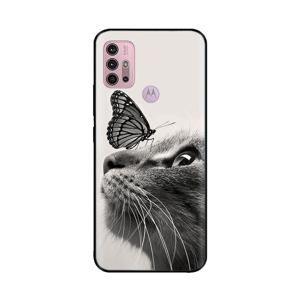 Чехол для Moto G30 Крутой модный узор Задняя крышка для Motorola Moto G10 G20 Чехол для MotoG30 G 30 Бампер Мягкий ТПУ Силиконовый чехол