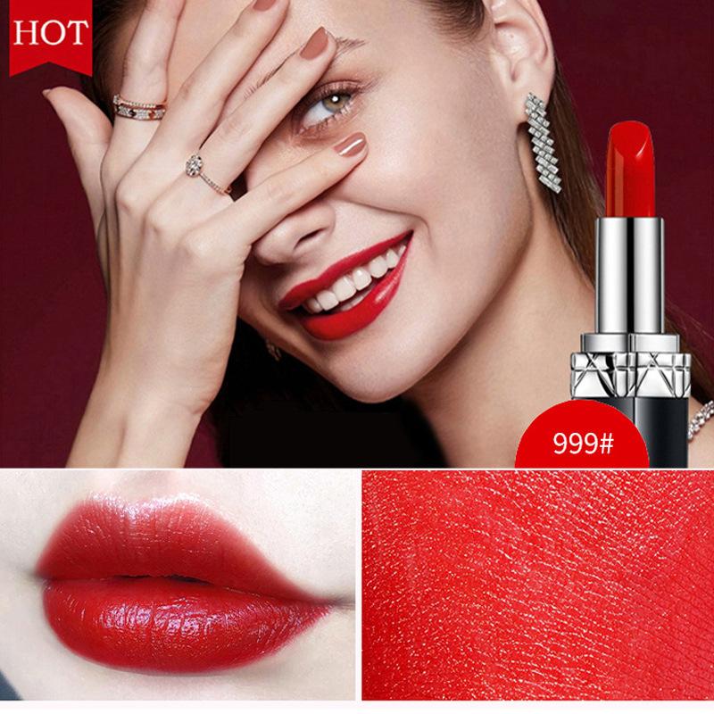 Макияж Новая классическая красная матовая помада Beauty Makeup