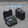 Для камеры DJI Action 6 Влагозащищенный ящик для хранения Устойчивый к давлению Защита от падений Взрывозащищенный Портативные аксессуары
