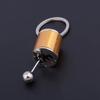 ZooooM ZM-KEY7620-GD Брелок для ключей с дизайном рычага переключения передач Стильное мужское кольцо с ручным переключением передач Крутое