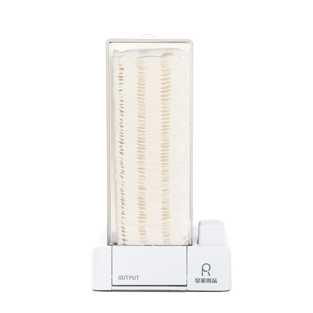 Press Type Cotton Pad Dispenser Creative Automatic Cotton Dispenser  Cosmetic Box