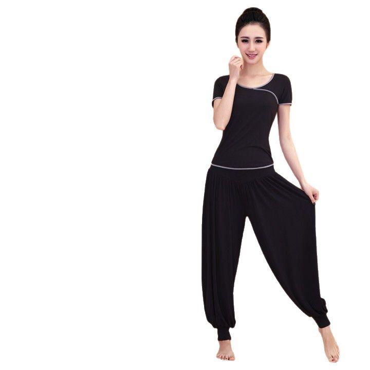 Одежда для йоги Butterfly Dance: Комплект для похудения больших размеров на весну/лето для йоги и фитнеса для мамы и дочки