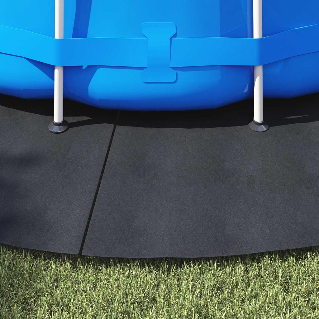 Pool Ground Cover Black Ø 458 cm Non Woven Fabric
