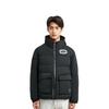Пуховики Li Ning Мужские Черный Стойка Умеренный Стеганый Пуховик AYMS111-3