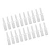 20PCS 2 Way Straight Aquarium Water Pipe Adapter Fish Tank Fittings Joint Connector