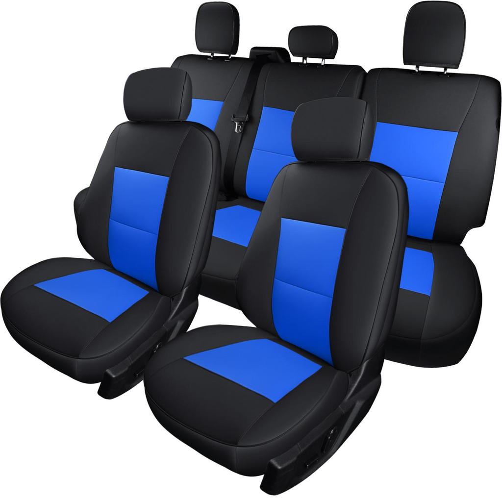 Ford Raptor F150 Leather All-Season Seat Cover, Fully Wrapped, Vehicle-Specific Cushion