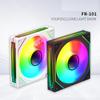 Prism 6Pro 3-Mirror ARGB Fan: 5V 3-Pin, Sync Control, Silent Operation, Colorful LED, Desktop PC Chassis