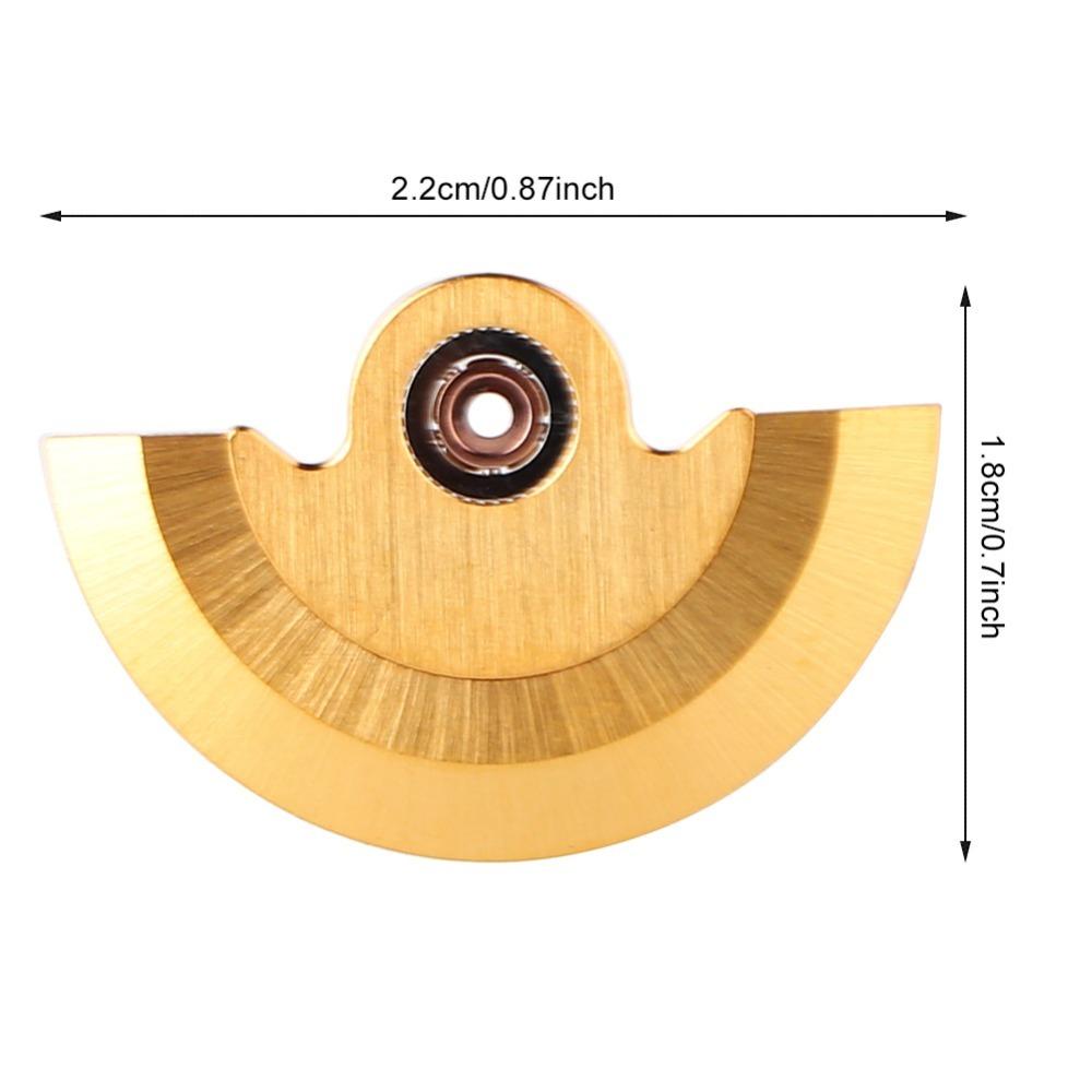 Gold Stainless Steel Oscillating Weight Automatic Hammer Mechanical Movement Watch Repair