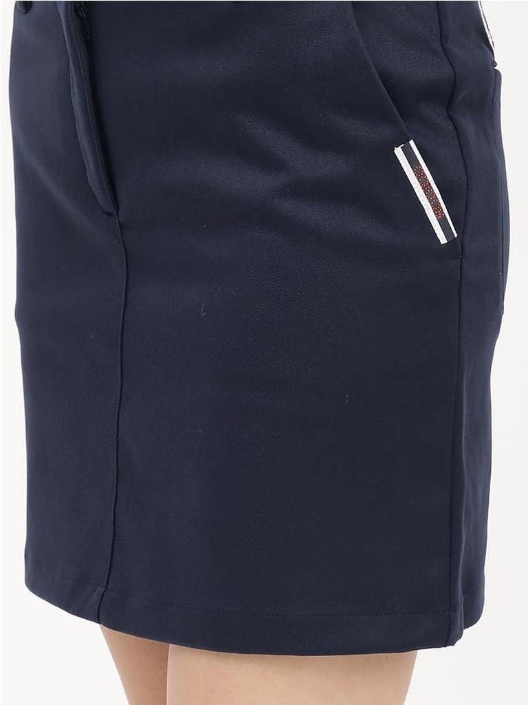 Adidas Golf PLAY GREEN Stretch Twill Legend Skirt, Ink, J/M