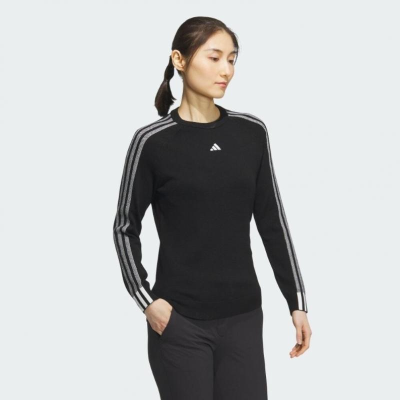 AdidaS GolF 2023 F W 3S Long Sleeve Pullover Women S SWeater Hy0901