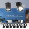 3Pcs LED Downlight Foldable Spot Light 7W 10W 15W 110V/220V Led Indoor Lighting Fixture Ceiling Spot Light for Living Room Bedroom Kitchen