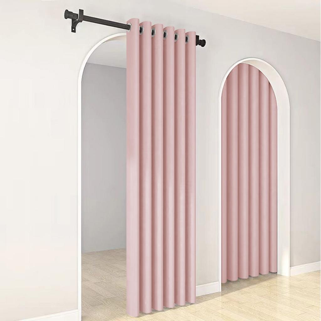 Высокоточная штора Готовая шторная ткань Однотонная Теплоизоляция Окно + Затемнение