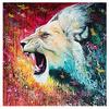 Алмазная картина животное ревущий лев 5D Diy Алмазная вышивка украшение дома картина