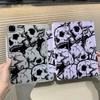 Креативная обложка-подставка Y-Fold с рисунком черепа для планшета iPad Mini 6 7 Air 4 5 M3 M2 1 2 M4 11 дюймов Pro 2025 Pro 11-го 10-го 9-го 8-го 7-го