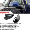 Carbon Look Side Wing Mirror Cover for VW Golf 7.5 MK7 7 GTD R GTI 6 Passat B7 CC Scirocco Polo 6R 6C MK6 Cap for Jetta 6 MKVI