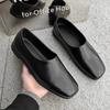 Fashion New Fashion Men's Flat Designer Minimalist Shoes Outdoor Soft Bottom Genuine Leather Office Shoes Fashion Handmad Single Shoes