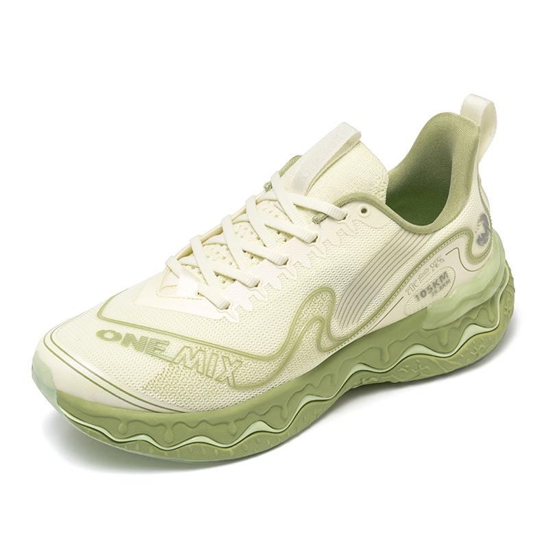 onemix O-Resilio CreamMix Дорожные кроссовки Легкие амортизирующие мужские тренировочные кроссовки на длинные дистанции